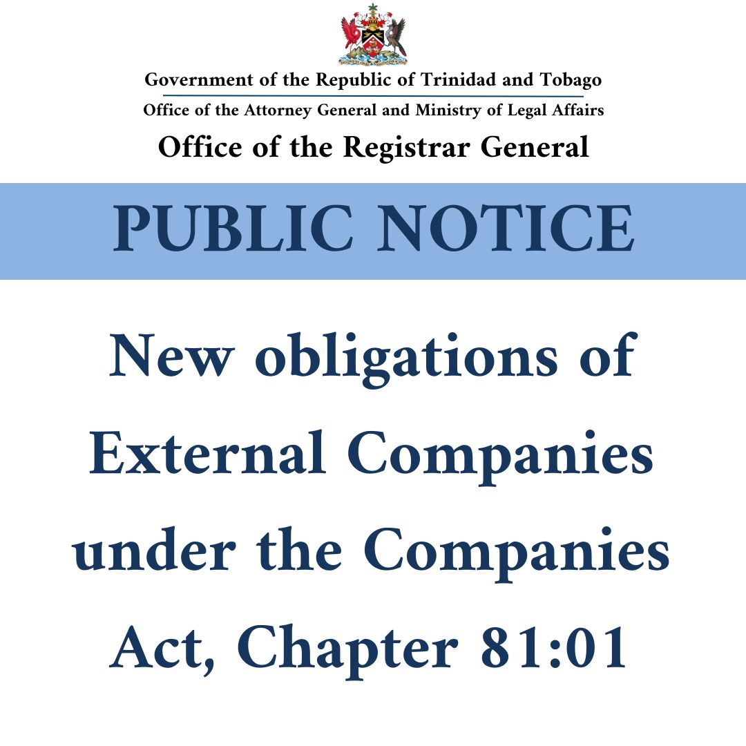 Notice to External Companies