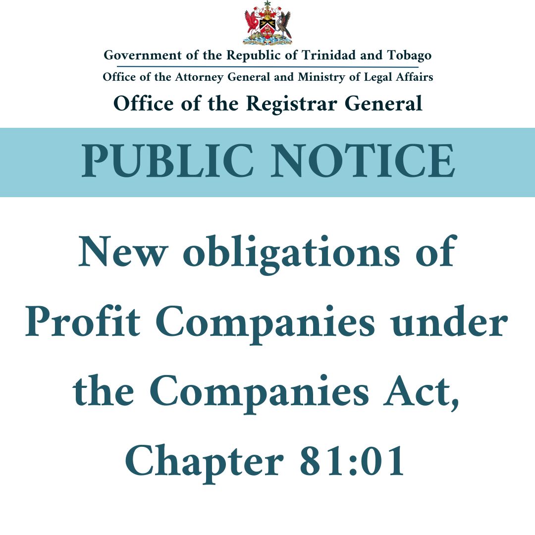 Notice to Profit Companies